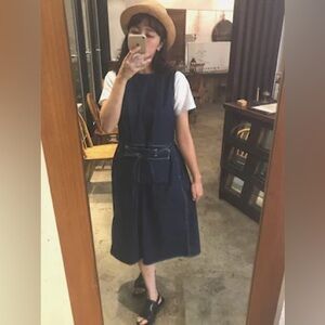 Beams Boy Japan Indigo Denim Dress